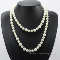 White Pearl Bead Necklace Strand Bulk